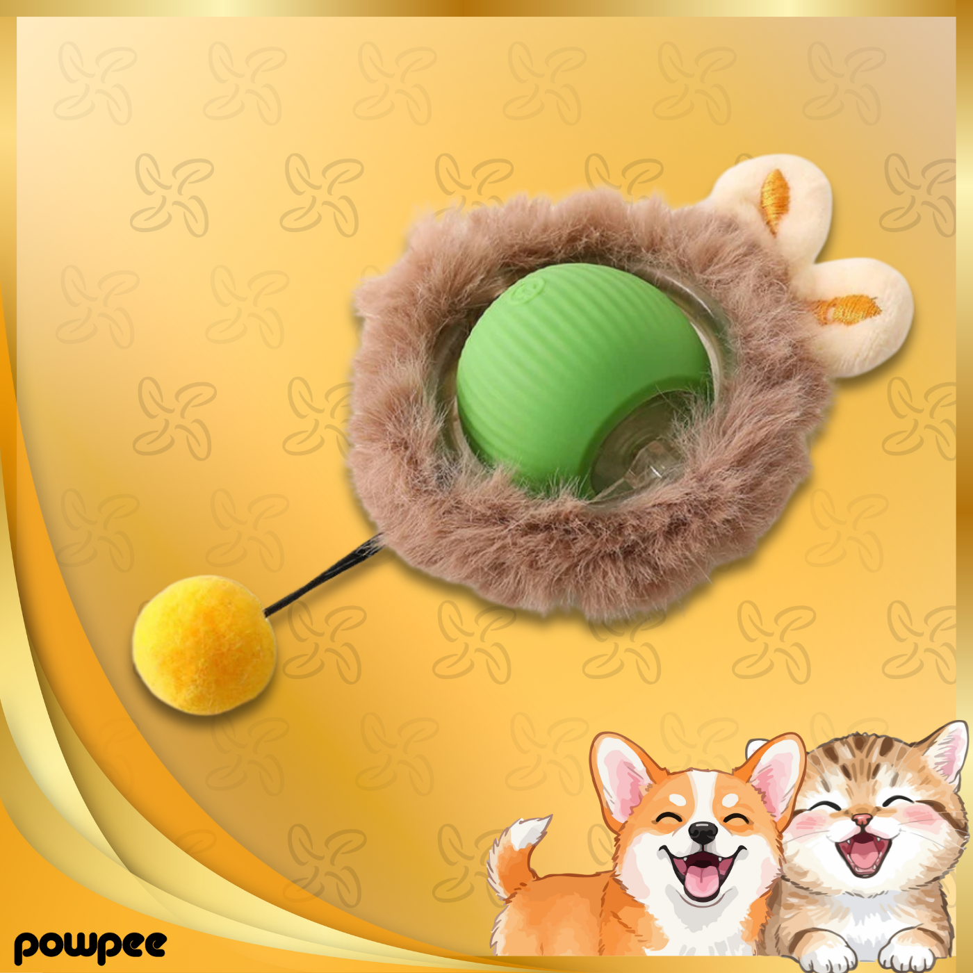 Pet Toy Ball Relieving Stuffy And Funny Cat Bite-Resistant