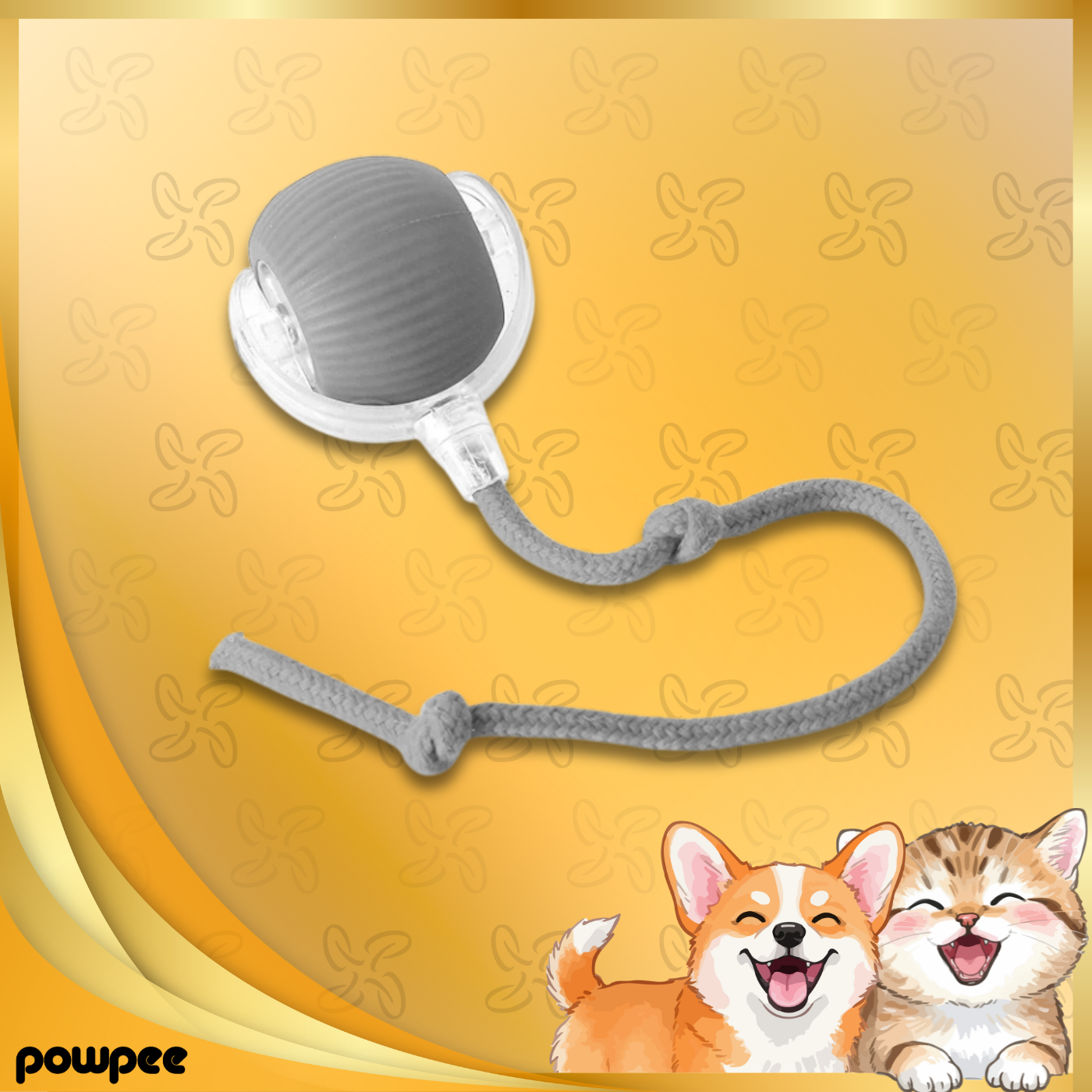 Interactive Pet Toy Ball Super Drive Pet Rolling Ball