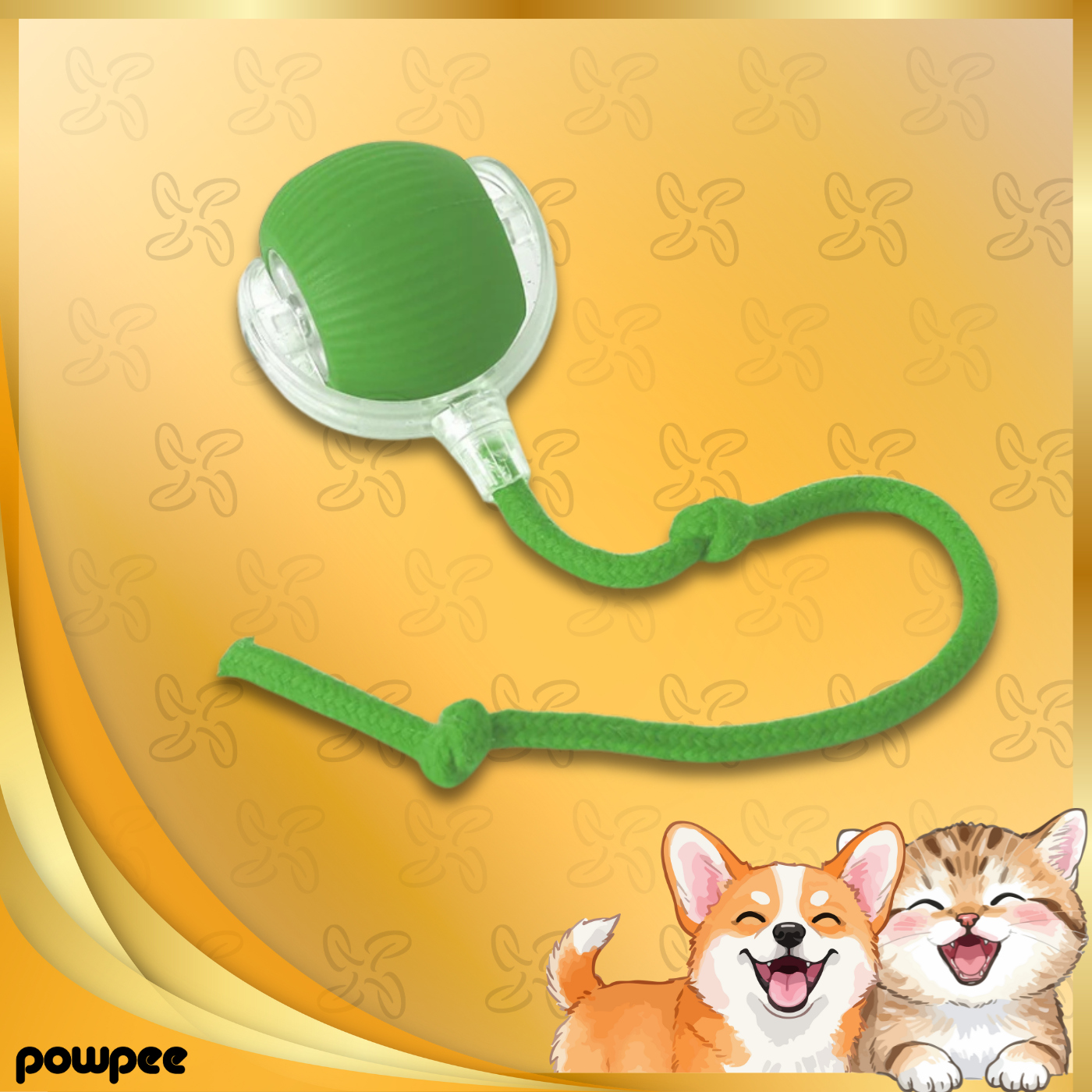 Interactive Pet Toy Ball Super Drive Pet Rolling Ball