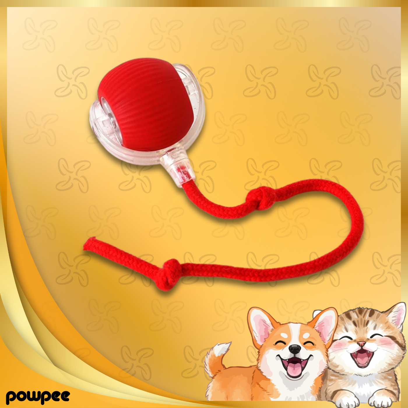 Interactive Pet Toy Ball Super Drive Pet Rolling Ball