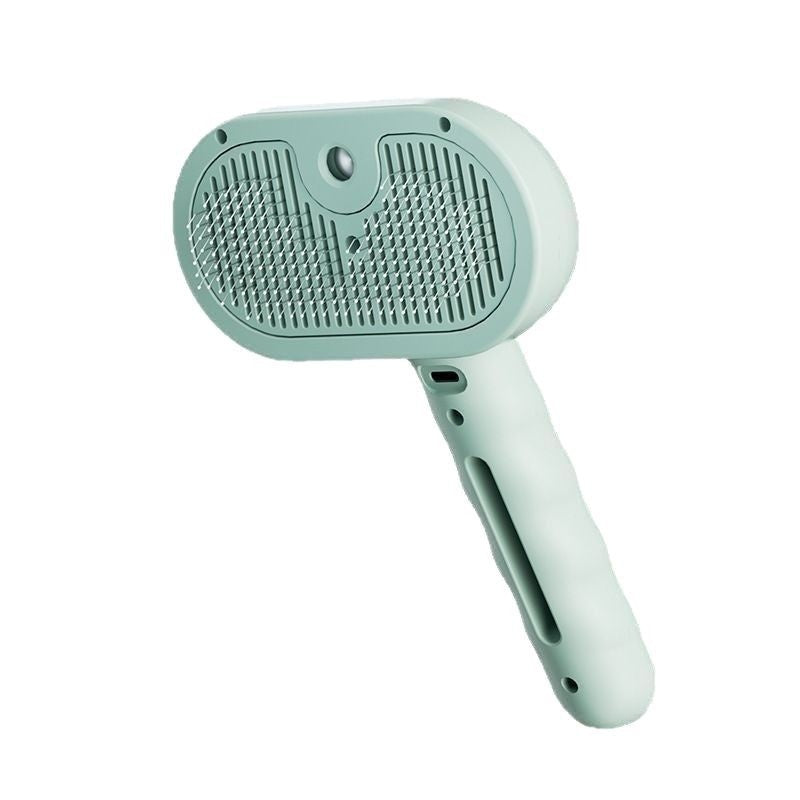 Pet Steam Brush - Pets Spray Hair Comb - Pet Hair Remover Cleaning Brush Cats Dogs